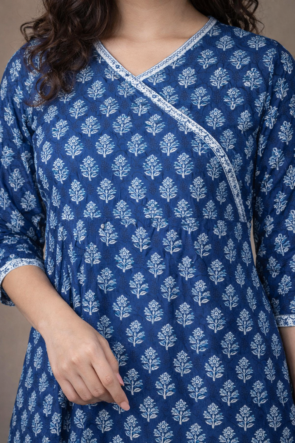 Neelaya – Viscose Anarkali Kurta with Straight Pants & Printed Dupatta | The Nitya Edit